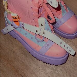 Colorful High-Top Platforms